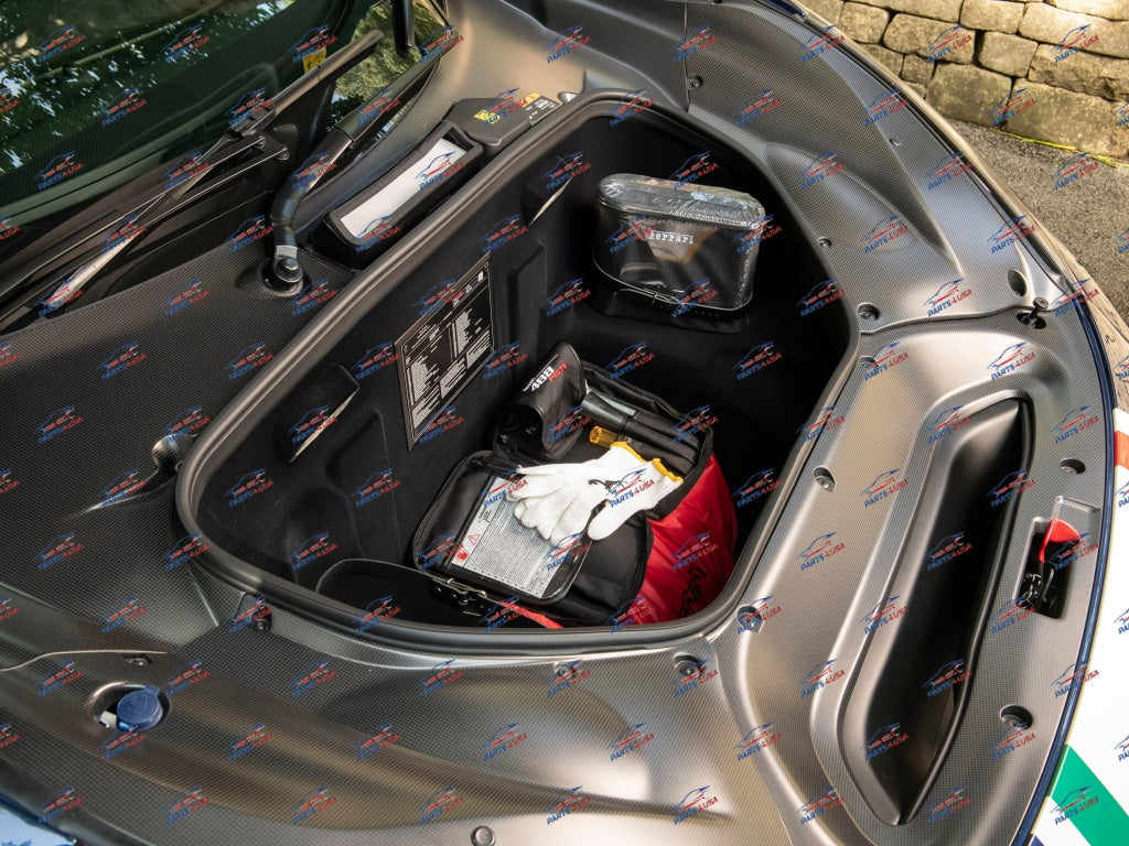 Ferrari 488 Pista Carbon Fiber Luggage Compartment Oem Part Number: 819803