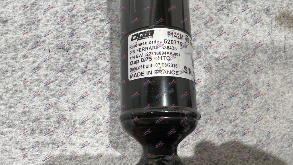 Ferrari 488 Pista Spider rear suspension shock absorber, Part number: