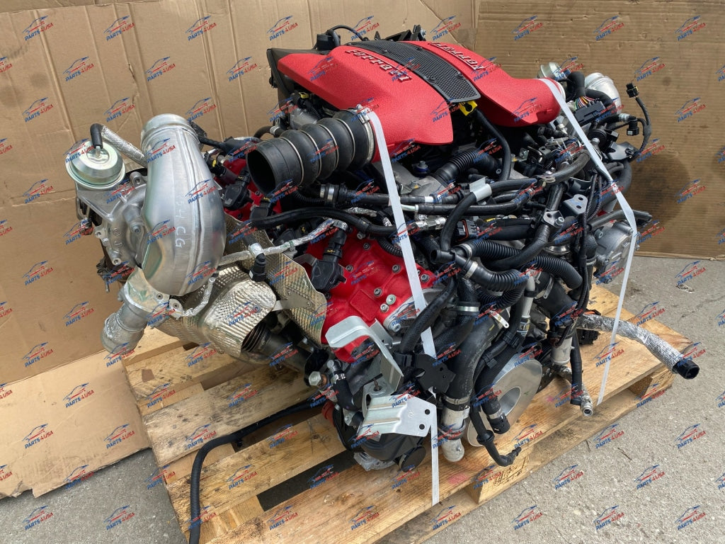 Ferrari F8 Engine 720Ps F154Cd Complete Engine