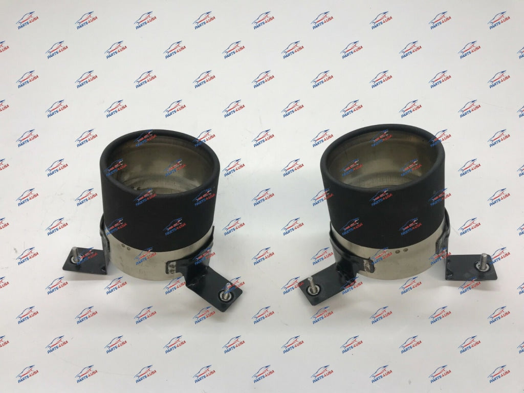 Ferrari F8 Tributo / Spider Exhaust Tail Tips Sport Version Part Number: 899335 899339 Exhaust