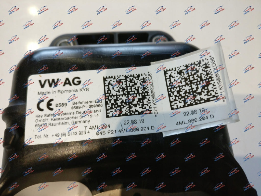 Lamborghini Urus Passenger Air Bag Oem Part Number: 4Ml880204D