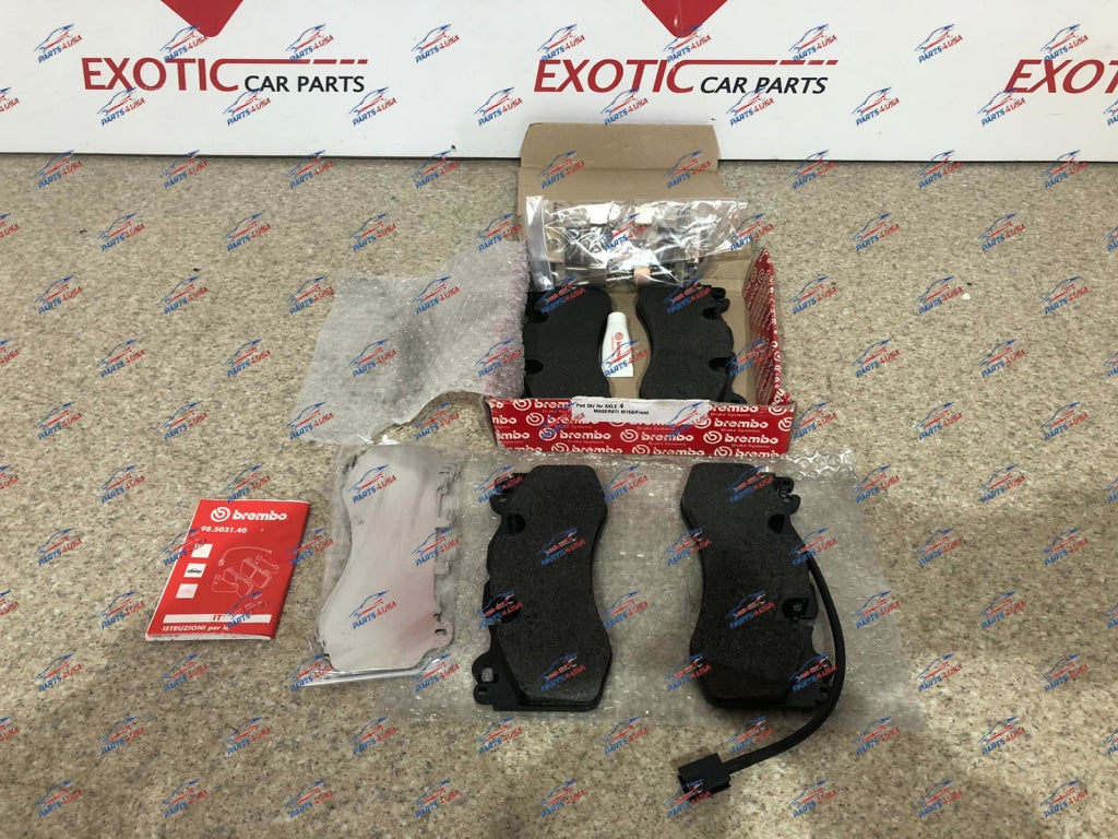 Maserati M156 Quattroporte Front Brake Pads Kits Part Number: 980156012