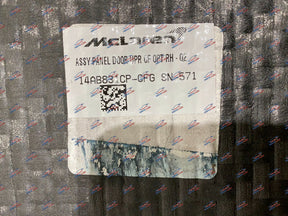 Mclaren 720S Carbon Upper Door Panel Part Number: 14Ab825Cp