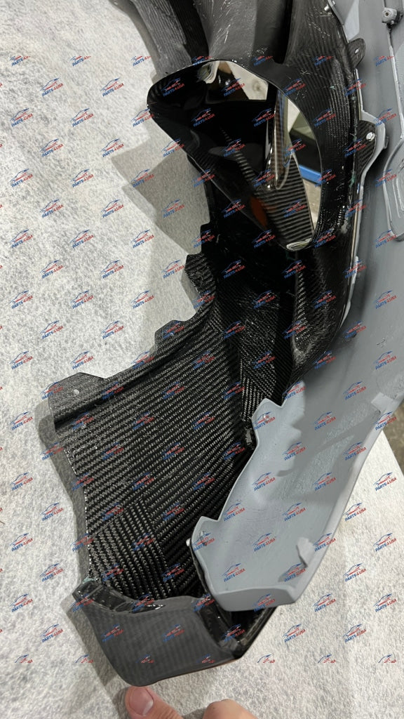 Mclaren 765Lt Front Bumper With Lower Spoiler Part Nr: 14Aa142Rp