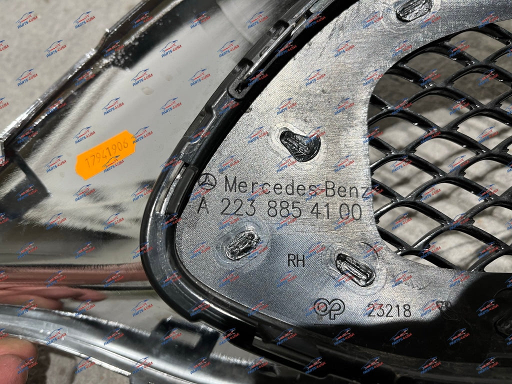 Mercedes Benz S Class Oem Grill A2238854100 Bumper